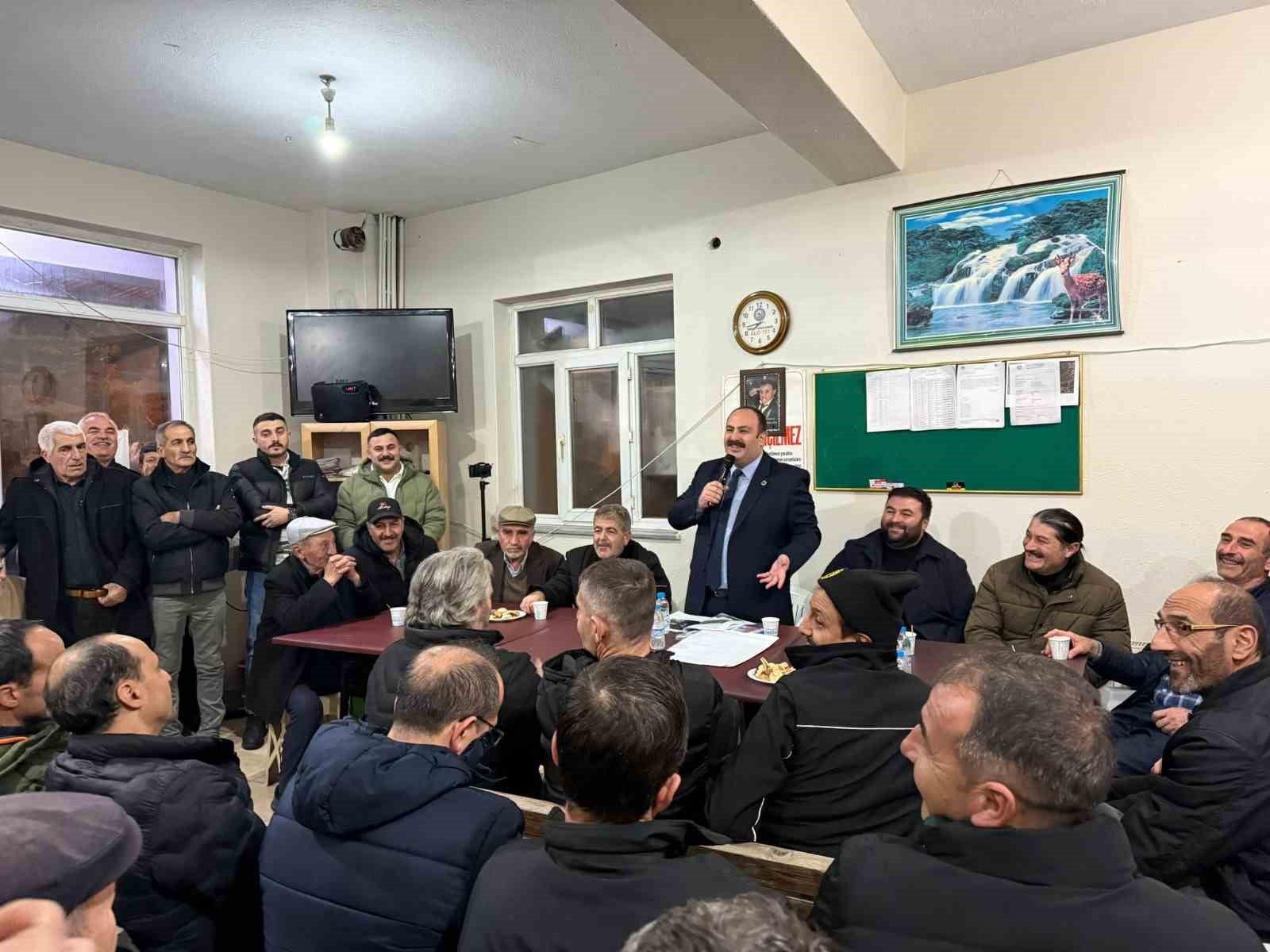 Başkan Hamamcı’dan merhum muhtara vefa