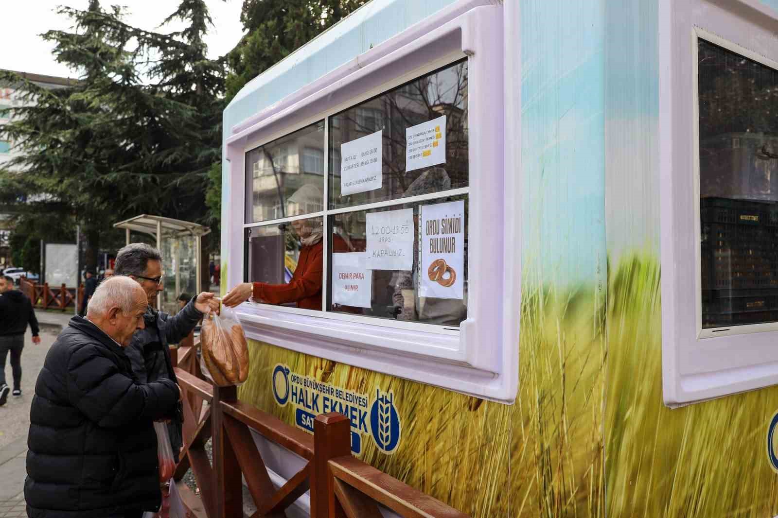 Ordu’da halk ekmek sevinci
