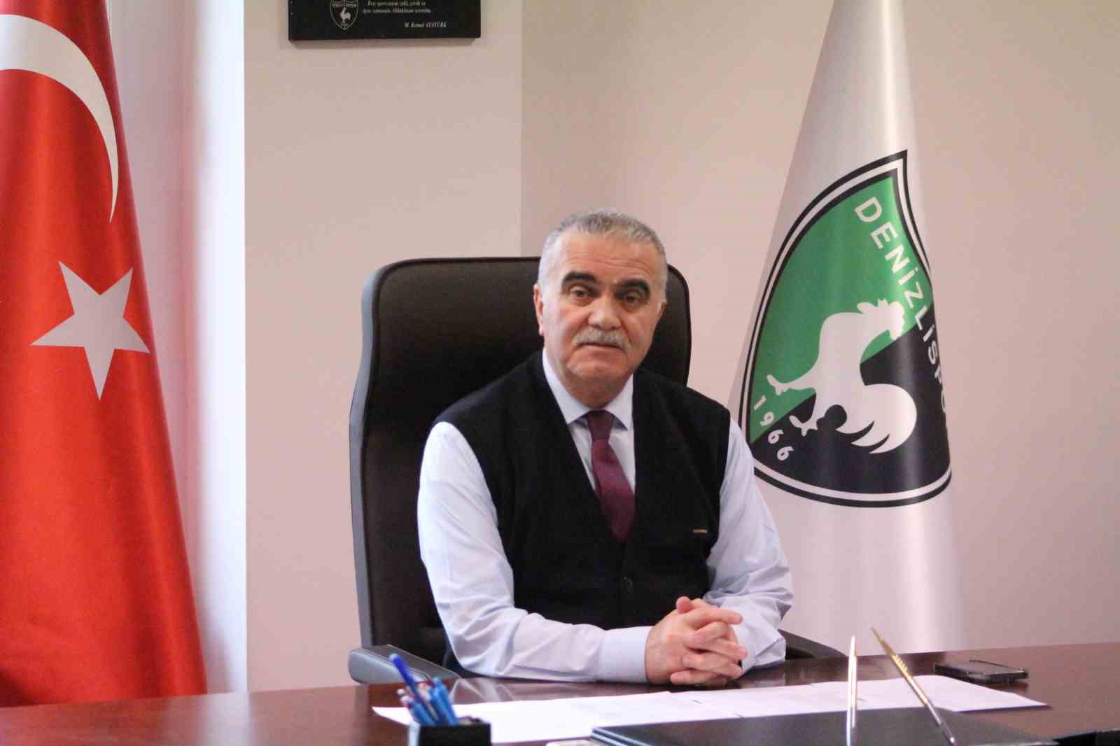 Başkan Tatar; “Denizlispor’umuzun geleceği için hep birlikte çalışacağız”