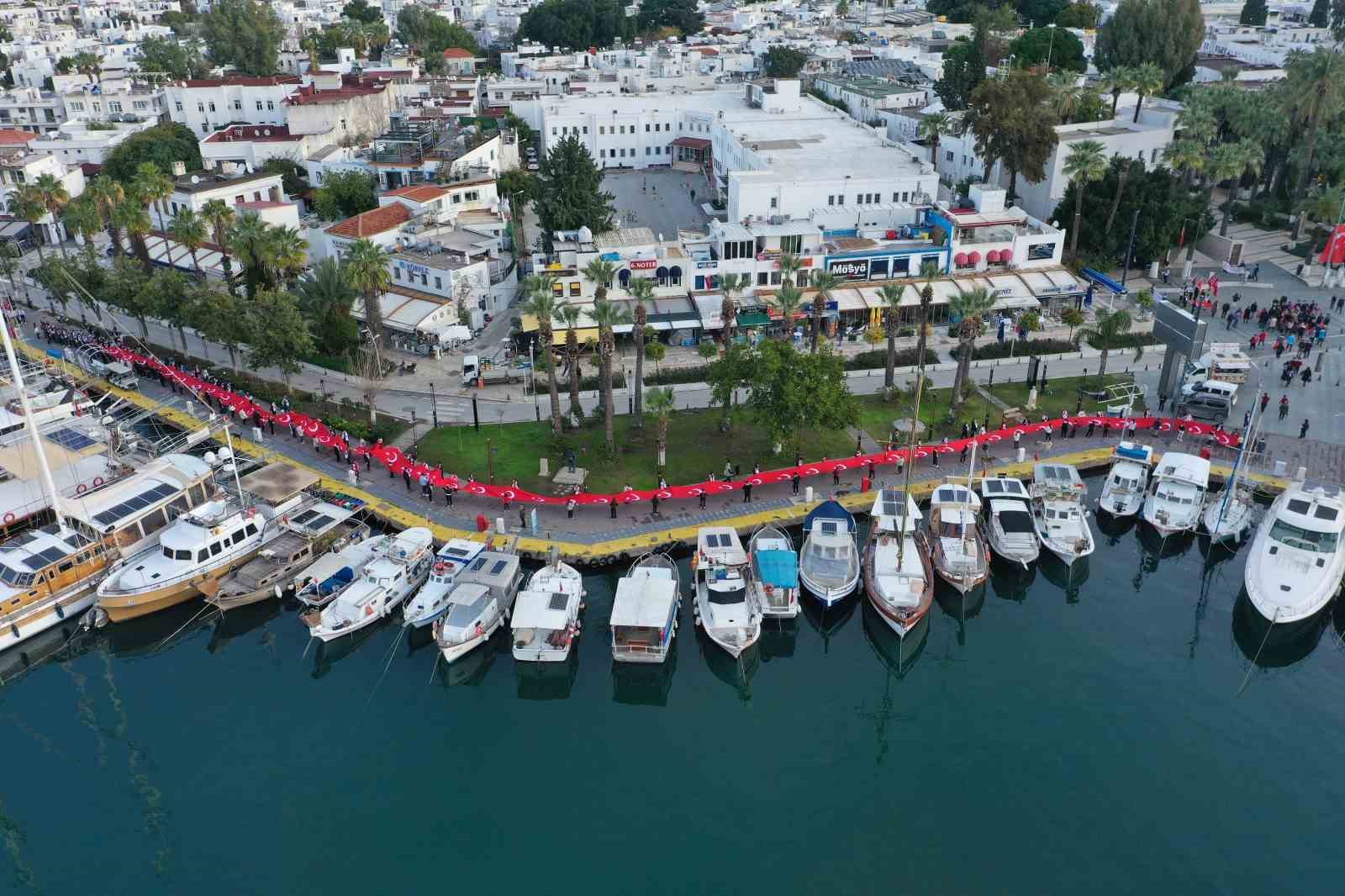 Bodrum’da Sarıkamış Şehitleri yürüyüşü
