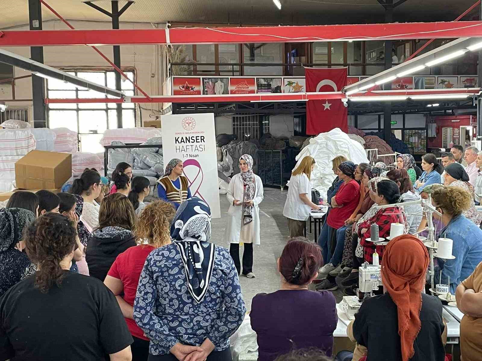 Denizli’de geçen yıl 188 bin kişiye kanser taraması yapıldı
