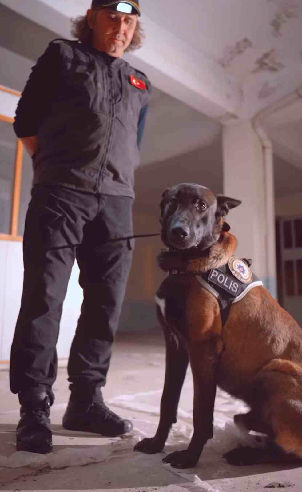 Isparta’nın narkotik kahramanı Milon, üçüncü kez ’ayın köpeği’ seçildi