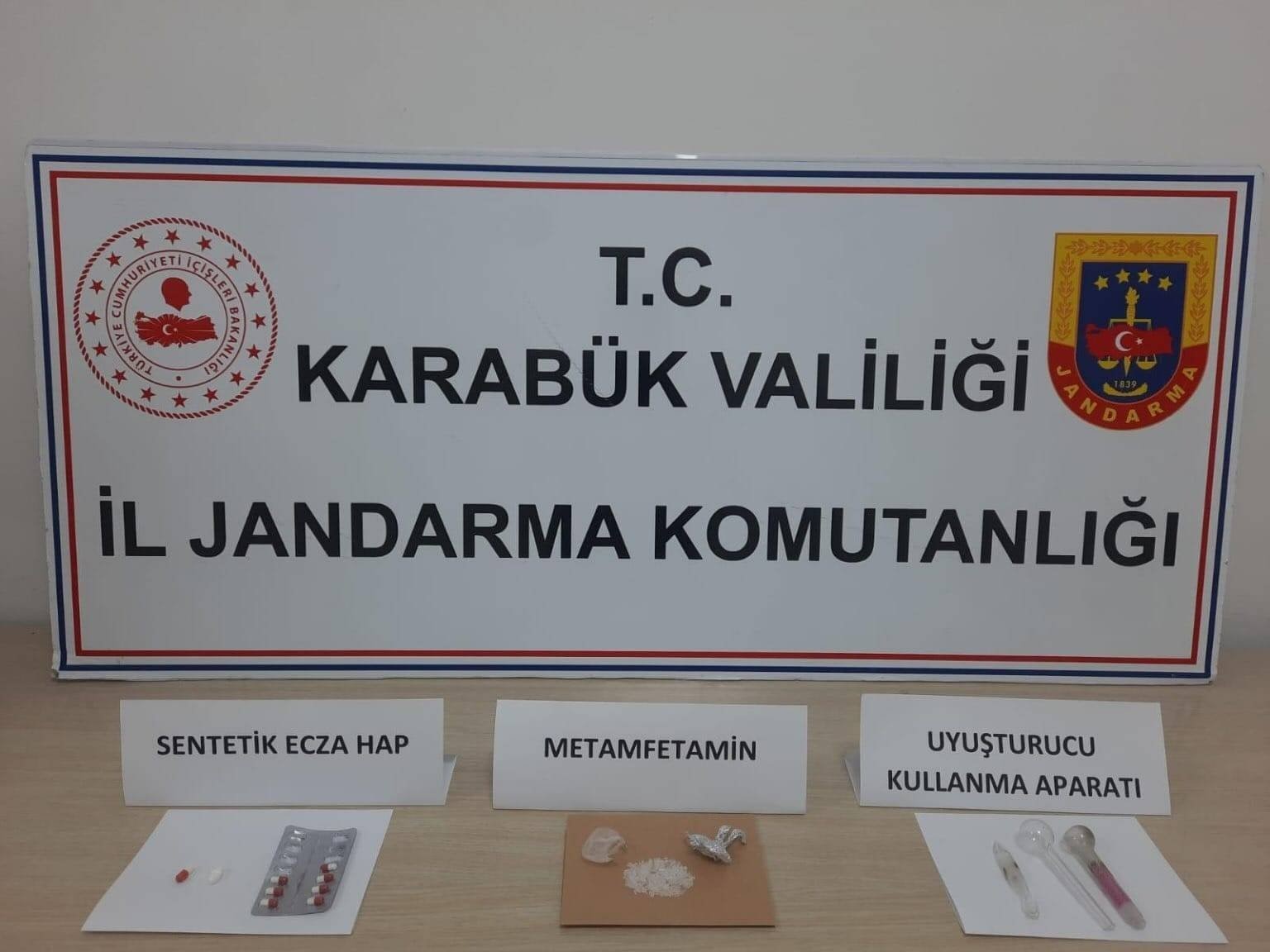 Karabük’te uyuşturucu operasyonu: 1 gözaltı