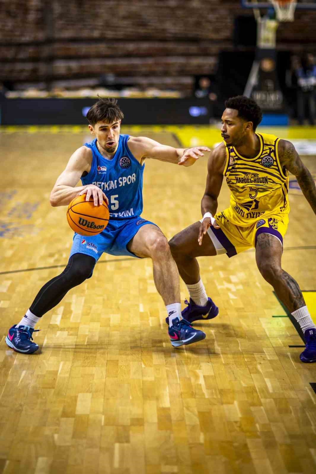 Basketbol Şampiyonlar Ligi: Hapoel Netanel Holon: 65 - Aliağa Petkimspor: 62
