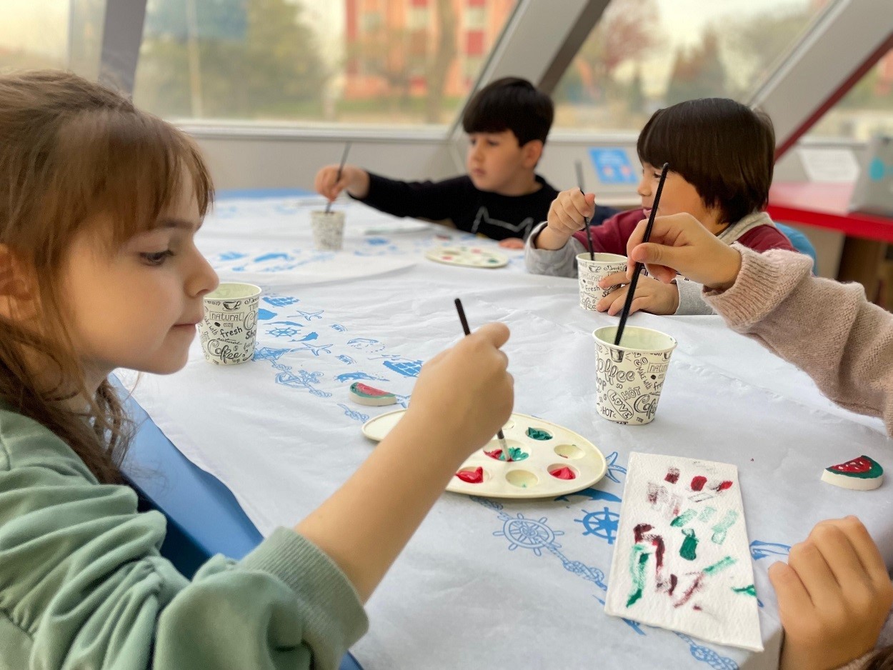 Başiskele’de çocuklar tatilde yine atölyelerde olacak