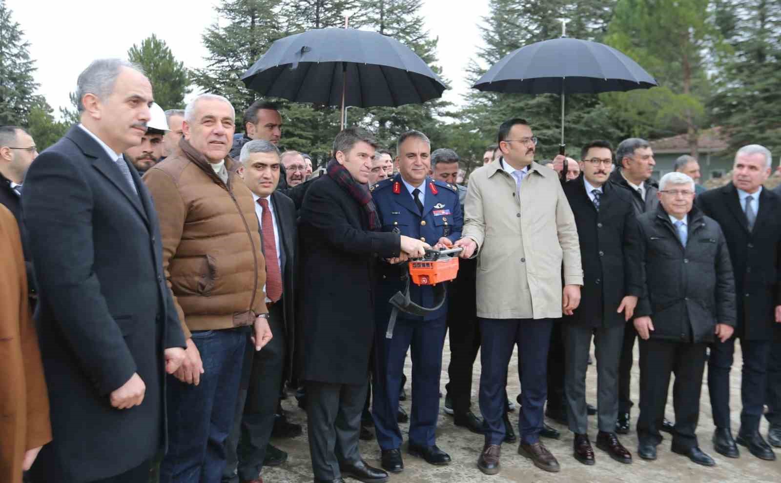 Merzifon 5’inci Ana Jet Üssü’nde Mehmetçik Camii’nin temeli atıldı