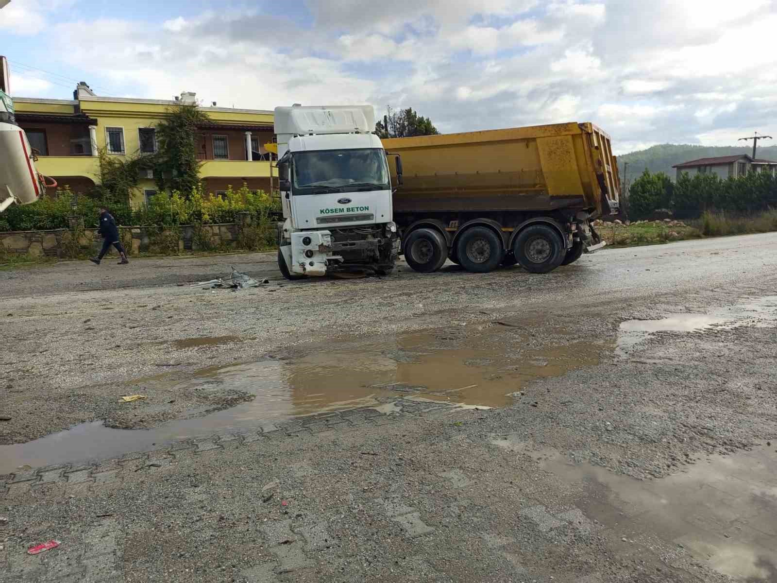 Bodrum’da trafik kazası: 1 ölü, 3 yaralı