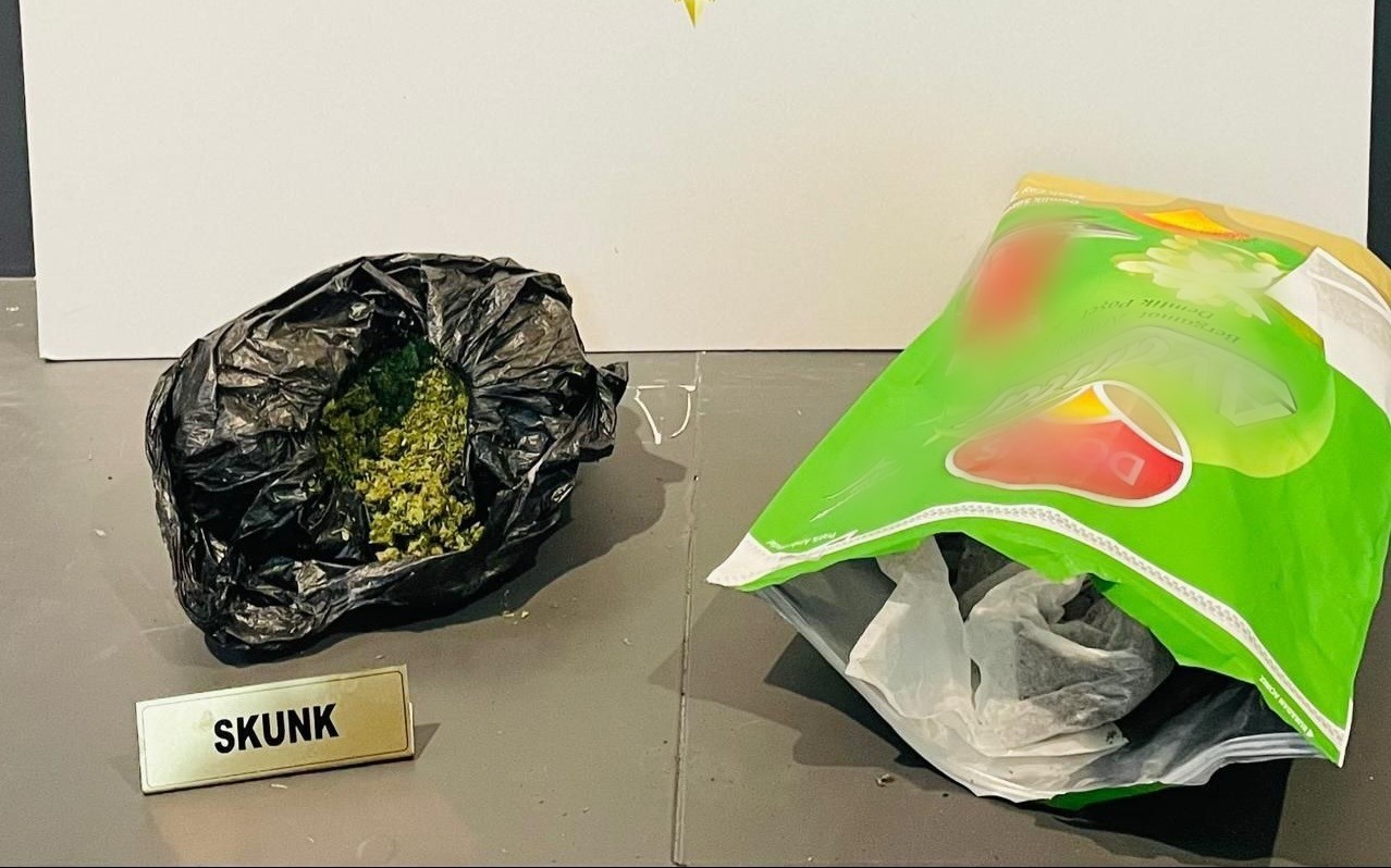 Samsun’da 265 gram skunk ele geçirildi