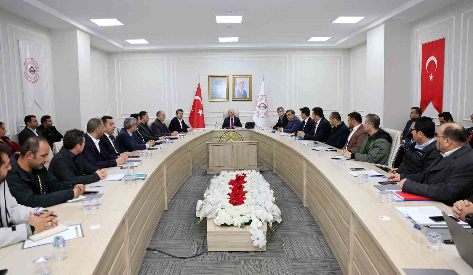 Kentsel altyapı &ccedil;alışmaları koordinasyon toplantısı yapıldı
