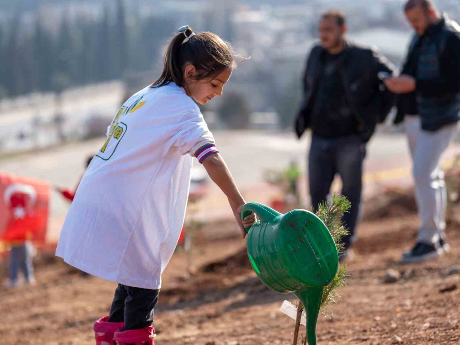 29. Etap Şehitkamil Ormanı Hacıbaba’da oluşturuldu