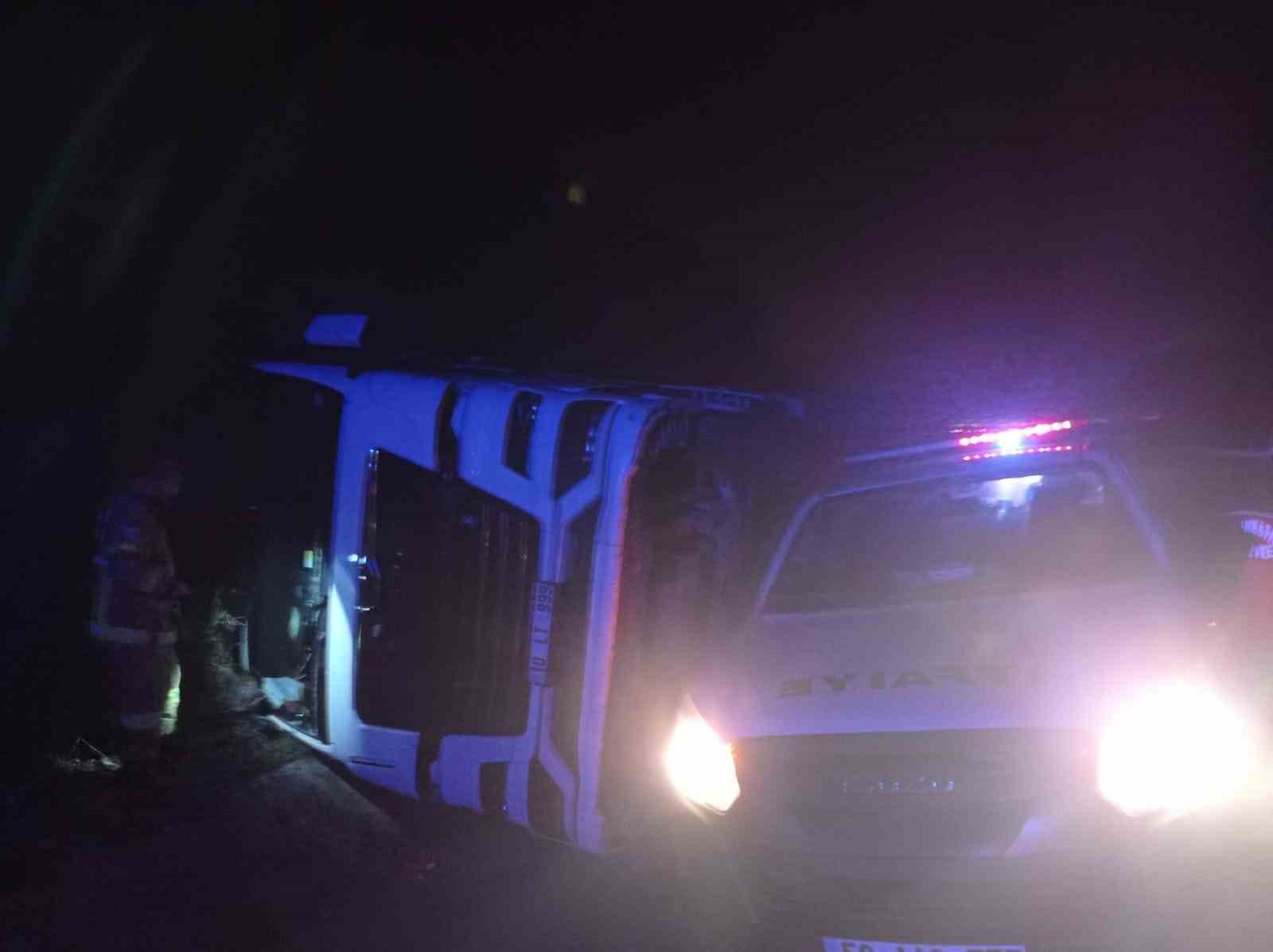 Balıkesir&rsquo;de trafik kazası, 1 kişi yaralı
