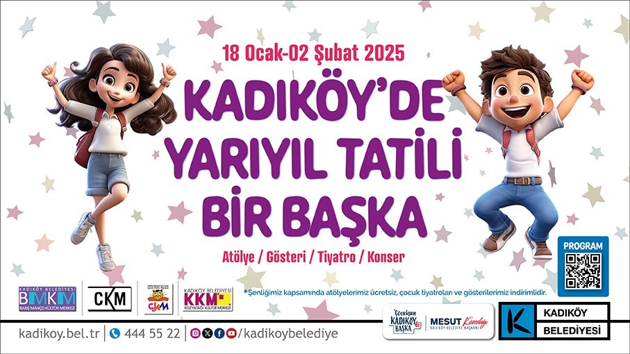 Yarıyıl tatilinde eğlencenin adresi Kadıköy
