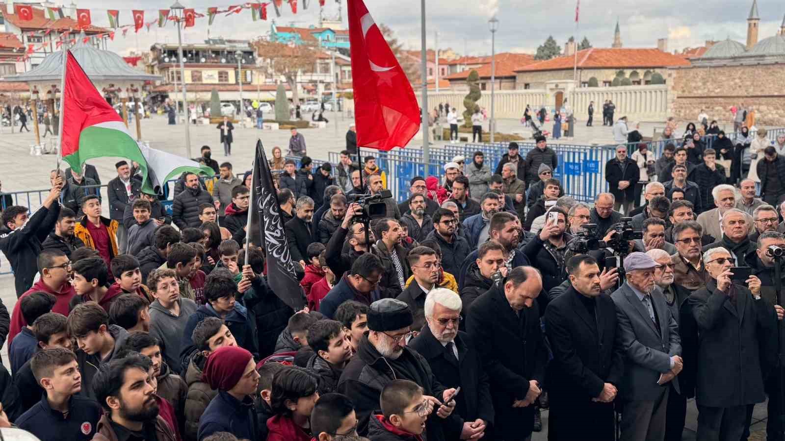 Konya’da Gazze’deki ateşkes için açıklama
