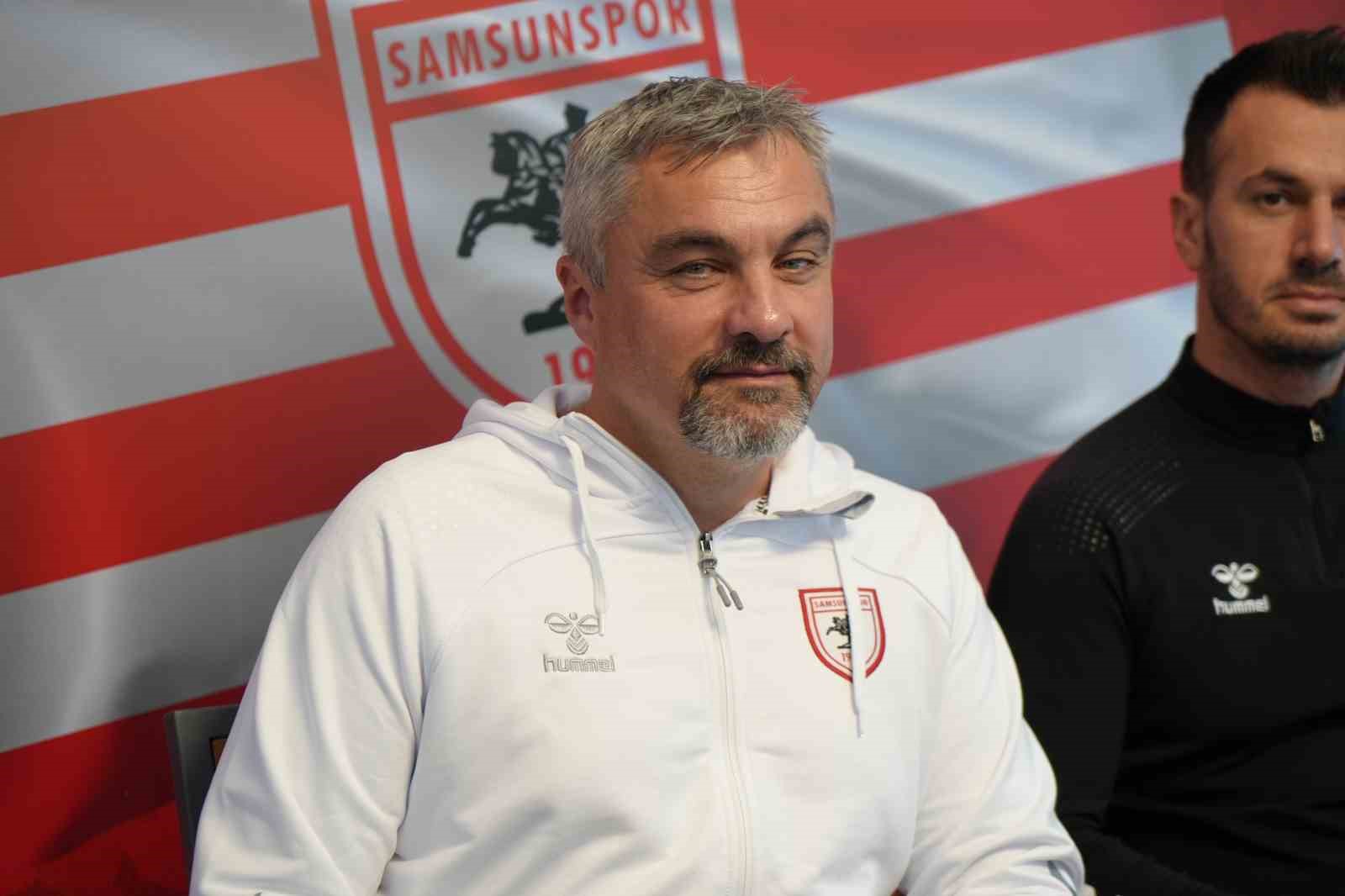 Thomas Reis: &ldquo;Samsunspor tarihinin en iyi sezonlarından bir tanesini yaşamak istiyoruz&rdquo;
