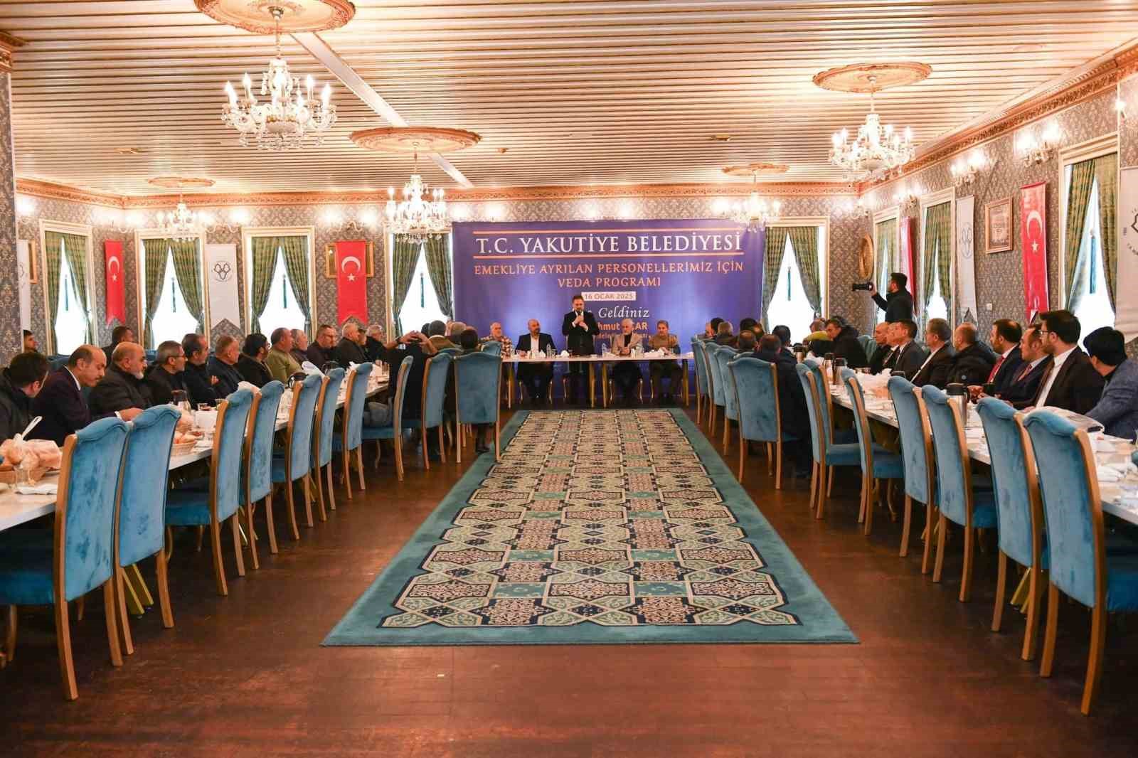 Yakutiye&rsquo;de emeklilik sevinci
