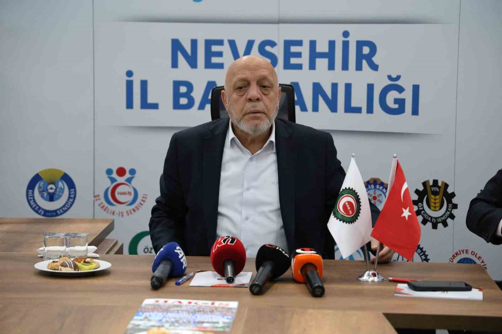 HAK-İŞ Genel Başkanı Arslan: "Asgari ücretin belirlenme aşamasında sorun var”