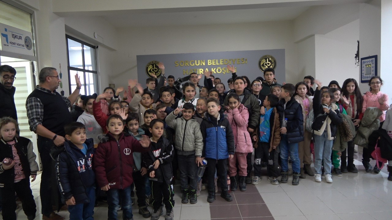 Sorgun&rsquo;da &ccedil;ocuklar sinema ile tanıştı
