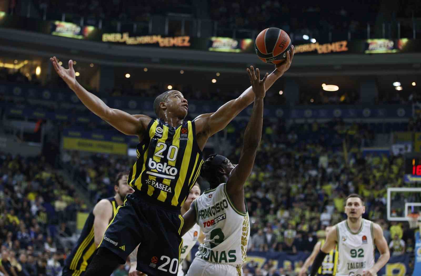 THY Euroleague: Fenerbahçe: 98 - Zalgiris Kaunas: 86
