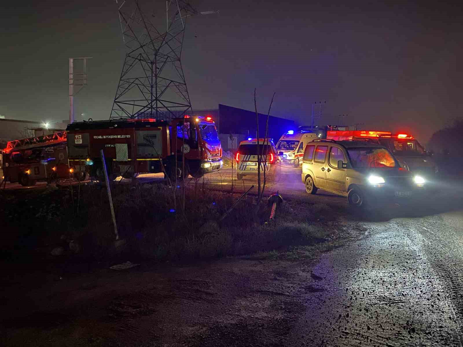 Gaz dolum tesisindeki sızıntı ekipleri harekete geçirdi
