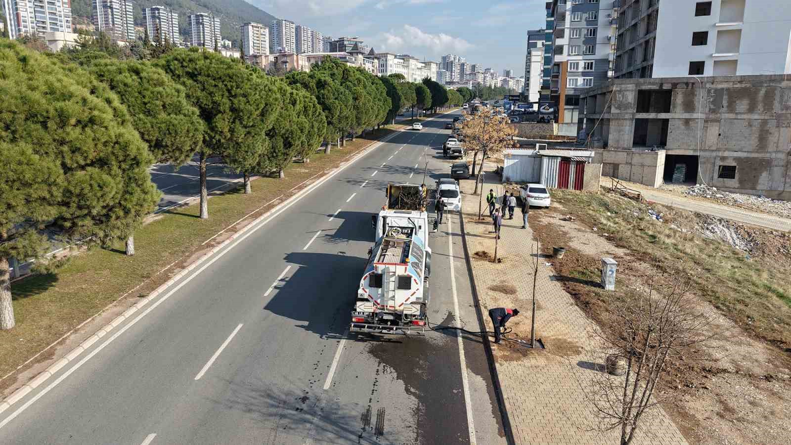 Kahramanmaraş’ta yeşil dönüşüm başladı