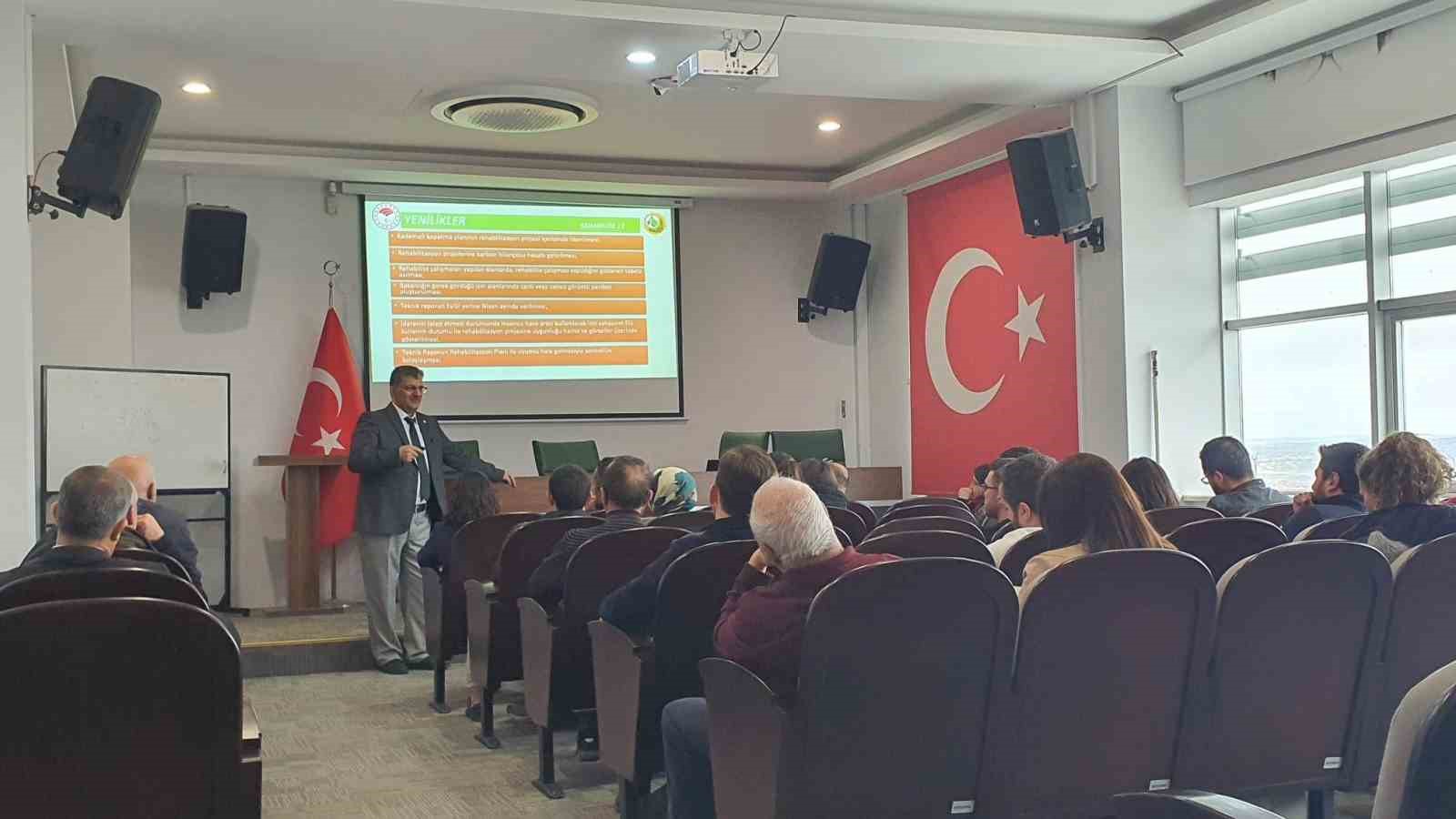 Kütahya OBM’de, “Yenilikler ve Ortak Hassasiyet” konulu seminer