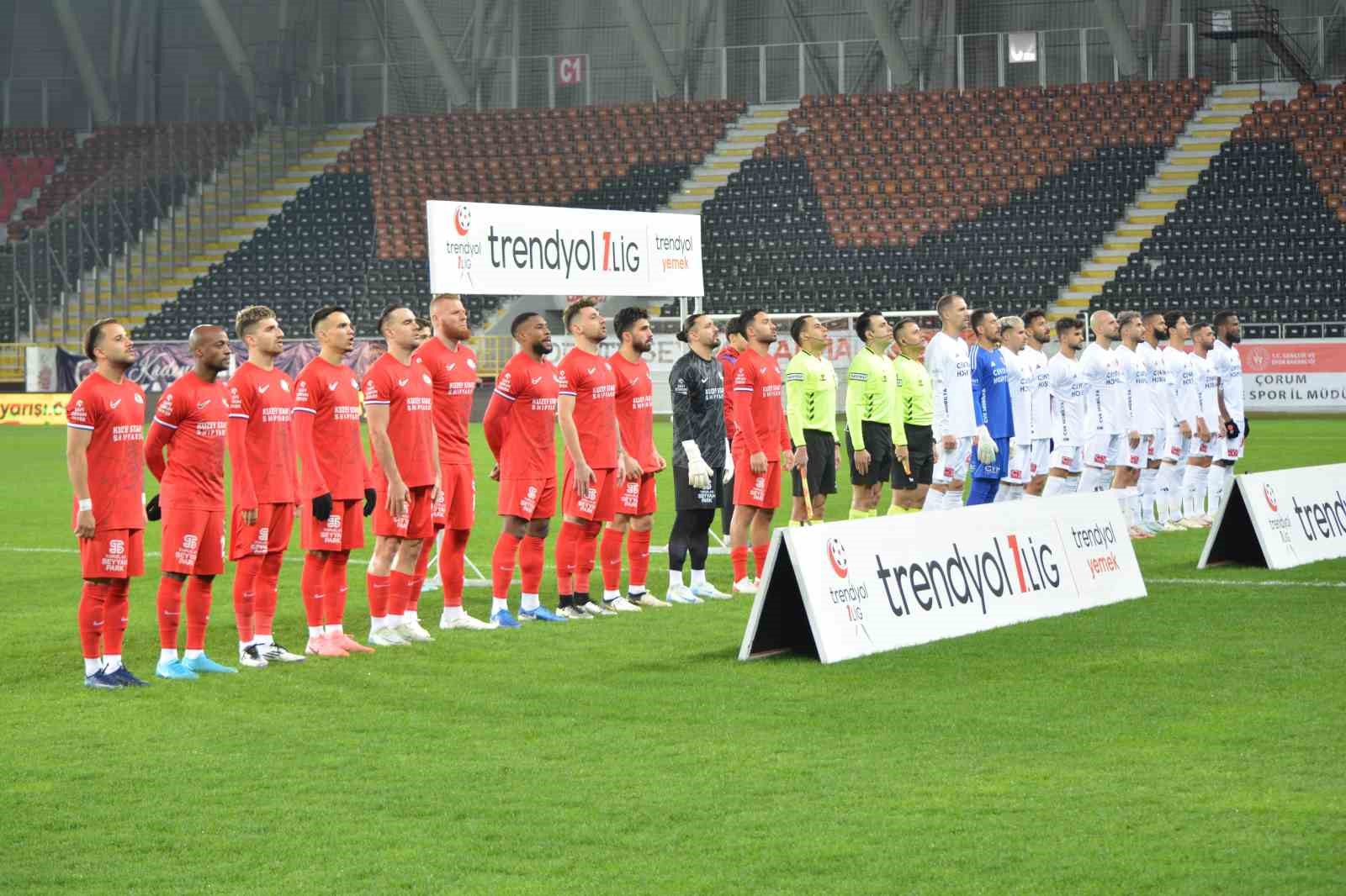 Trendyol 1. Lig: Çorum FK: 3 - Ümraniyespor: 1
