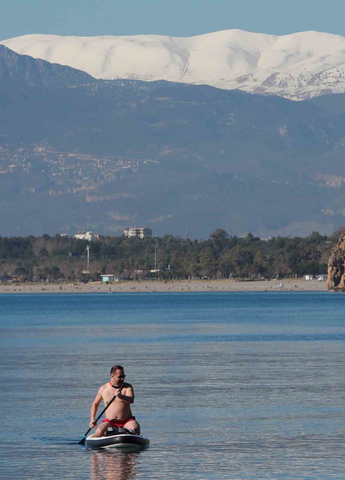 “Bir tarafımızda kar var, bir tarafımız yaz"
