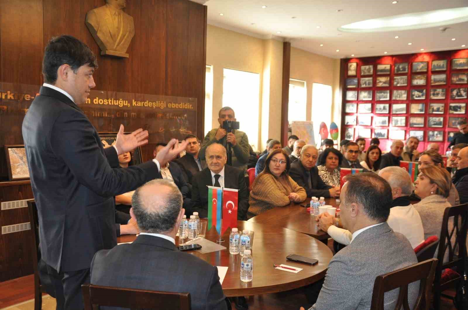 Azerbaycan Devlet Diaspora Komitesi Başkanı Fuad Muradov, Kars&rsquo;ta

