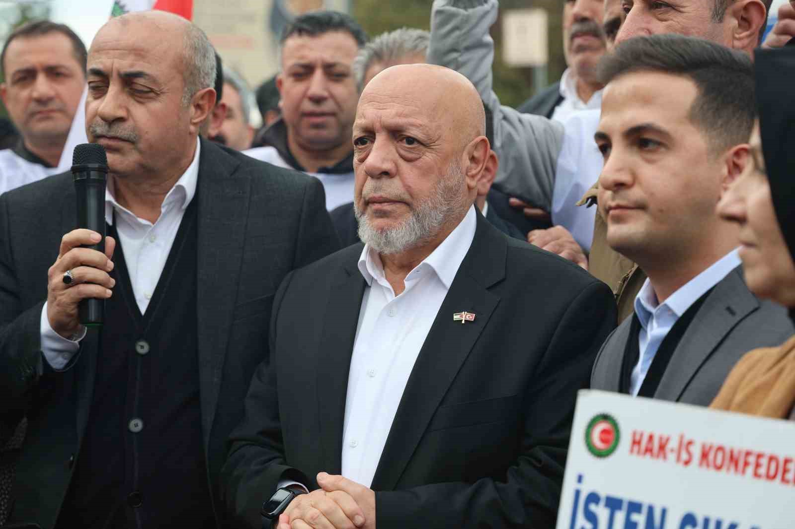 HAK-İŞ Genel Başkanı Arslan, Diyarbakır anneleri ve DEM’li belediyelerin işten çıkardığı işçilerle görüştü