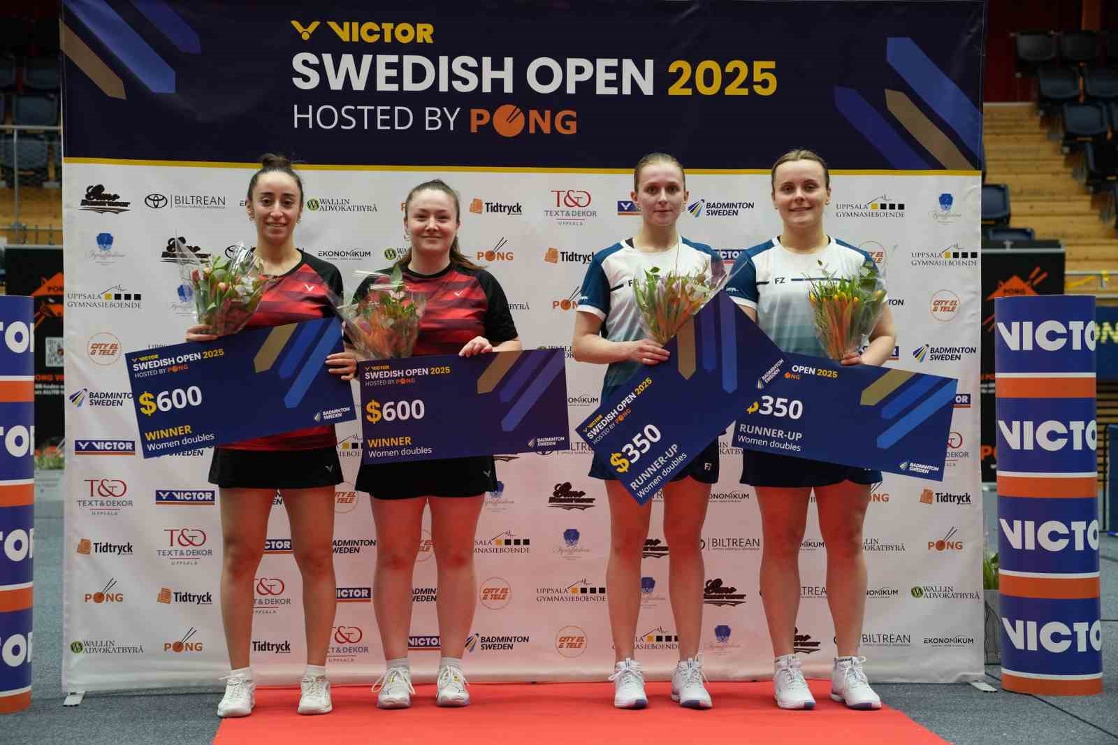 Erzincanlı Milli Badmintoncular şampiyon oldu