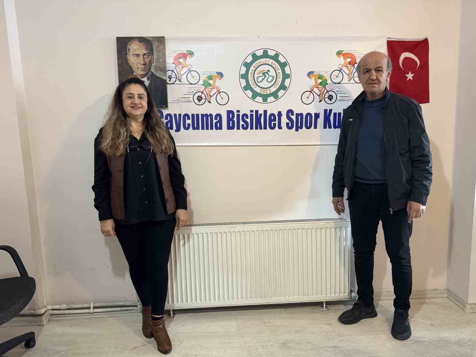 Zonguldak’ta bisiklet kulübüne kadın başkan seçildi
