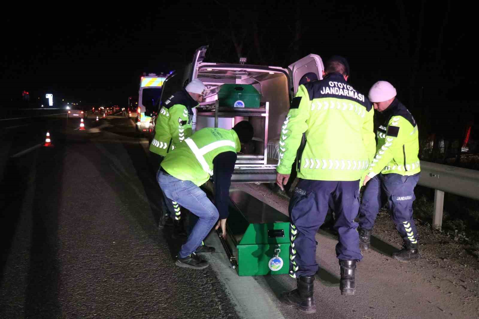 Jandarma sorumluluk bölgesinde 3 günde 7 kaza: 1ölü, 8 yaralı