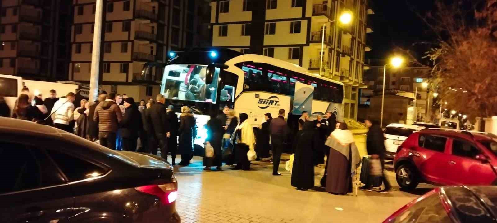 Siirt’ten kutsal topraklara umre heyecanı