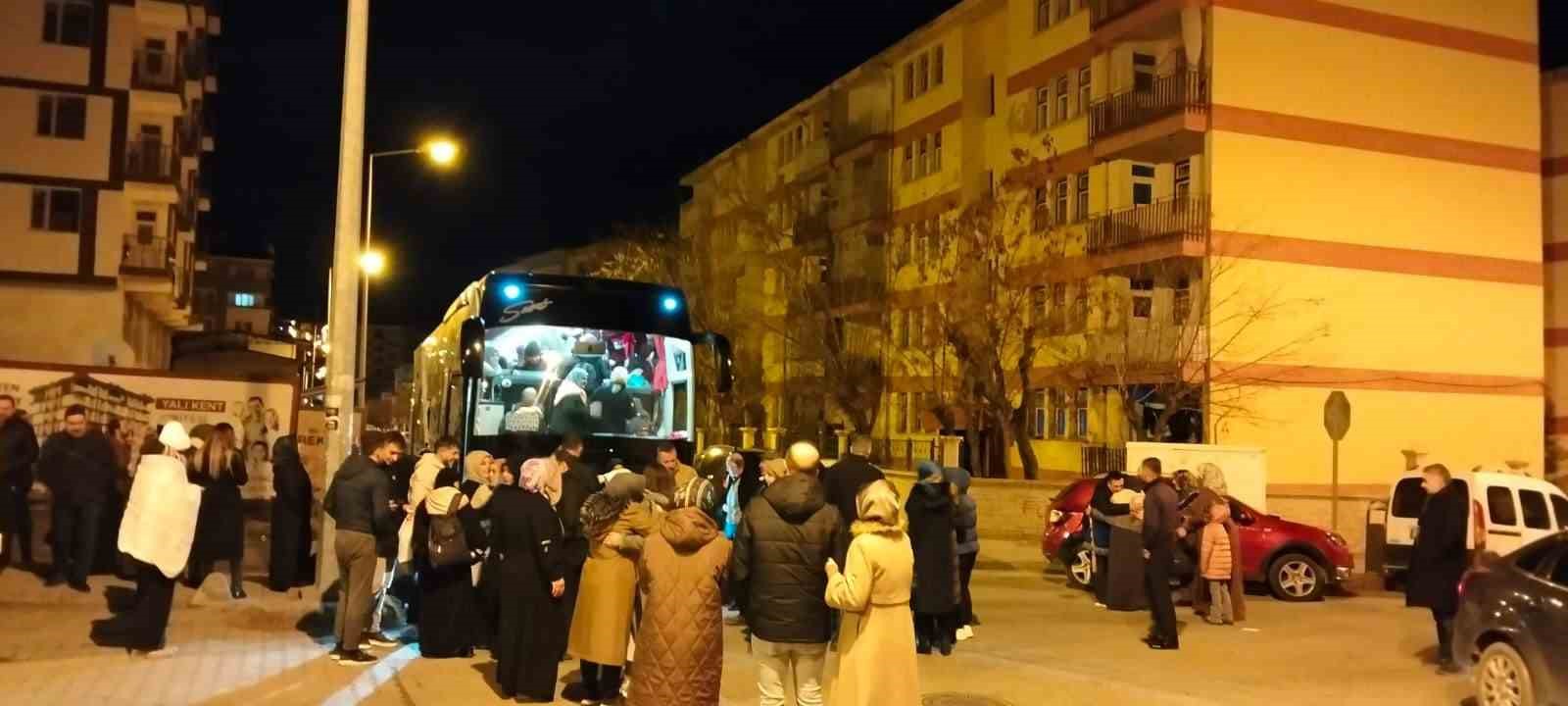 Siirt’ten kutsal topraklara umre heyecanı