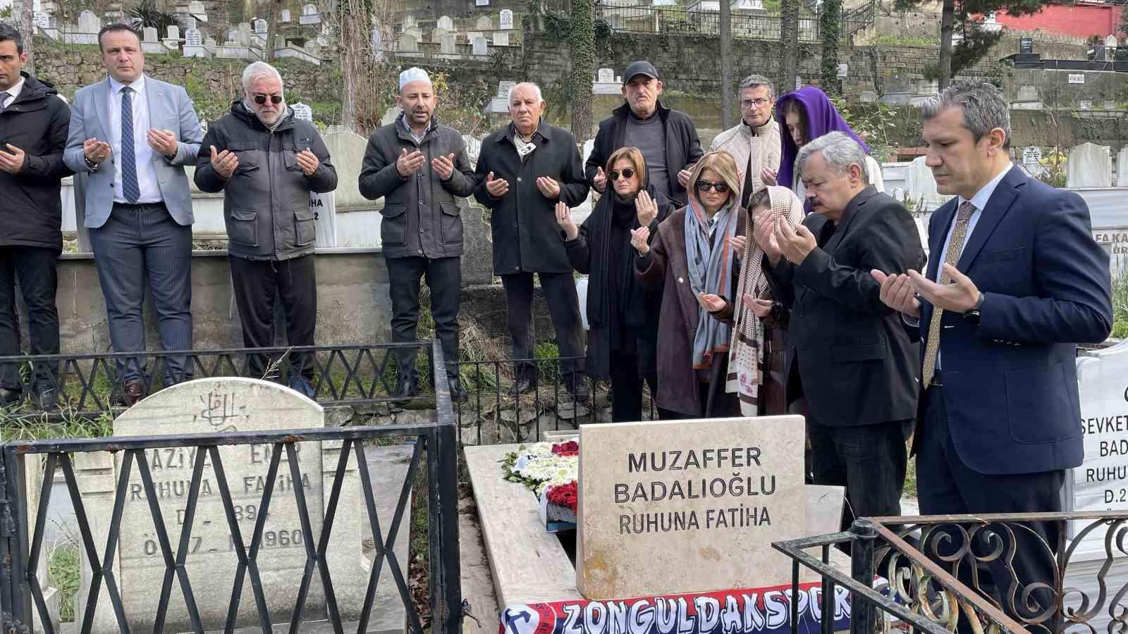 Samsunsporlu eski futbolcu Muzaffer Badalıoğlu, Zonguldak’ta anıldı
