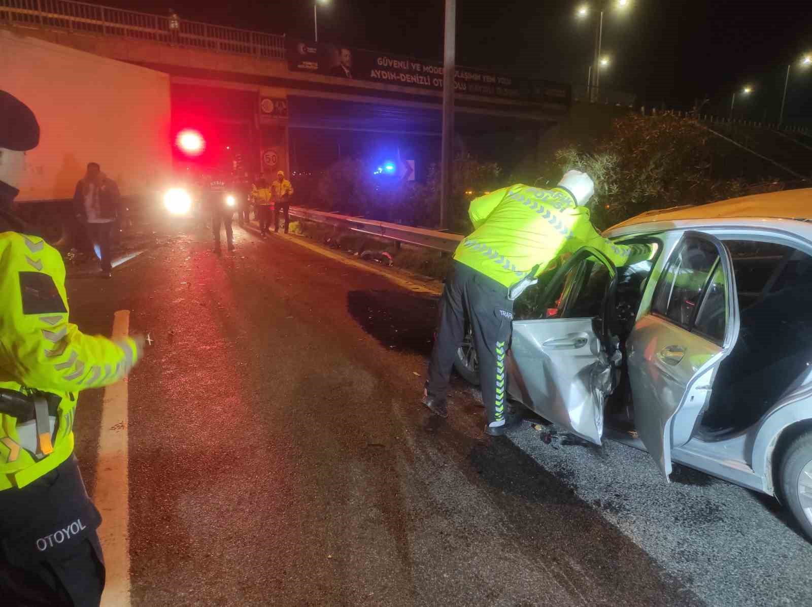 Aydın’da trafik kazası: 1 ölü
