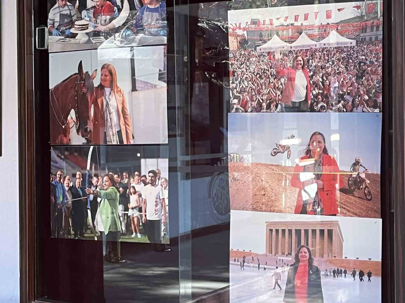 CHP’li başkandan cami yerleşkesinde fotoğraflı propaganda