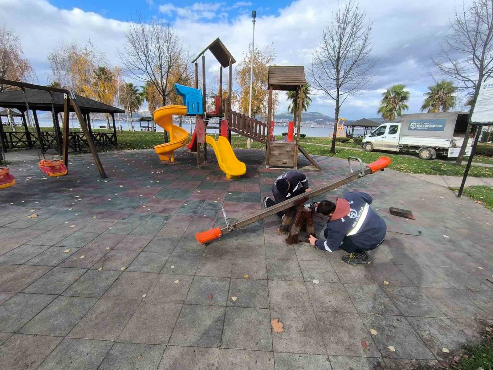 Oyun gruplarına periyodik bakım
