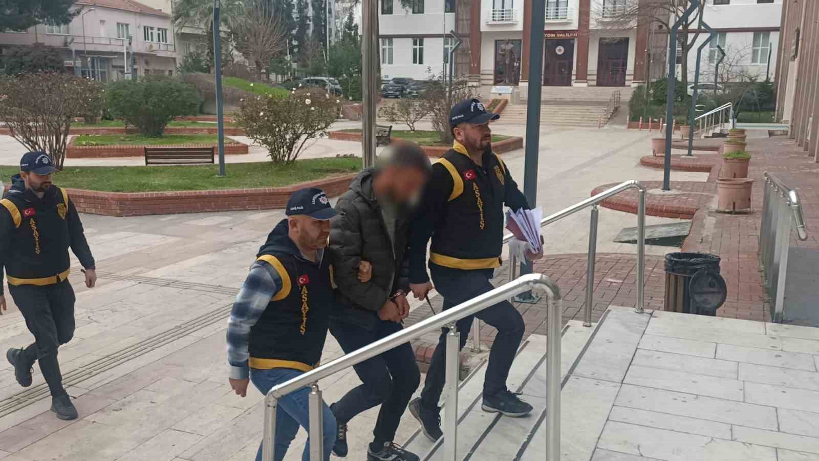 Aydın’da bir kişiyi silahla yaralayan şüpheli tutuklandı