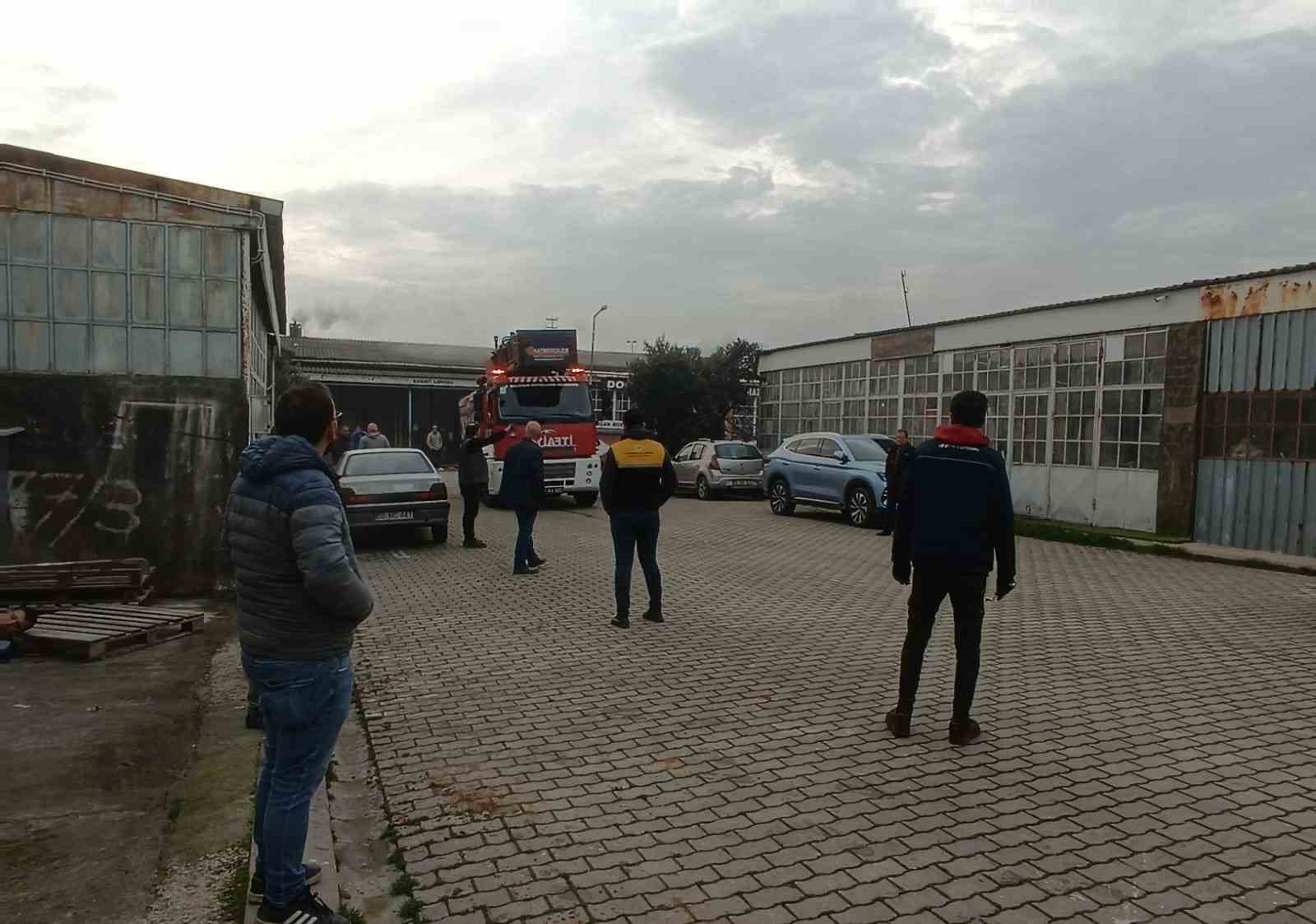 Sobaya tiner d&ouml;kt&uuml;, yaralandı
