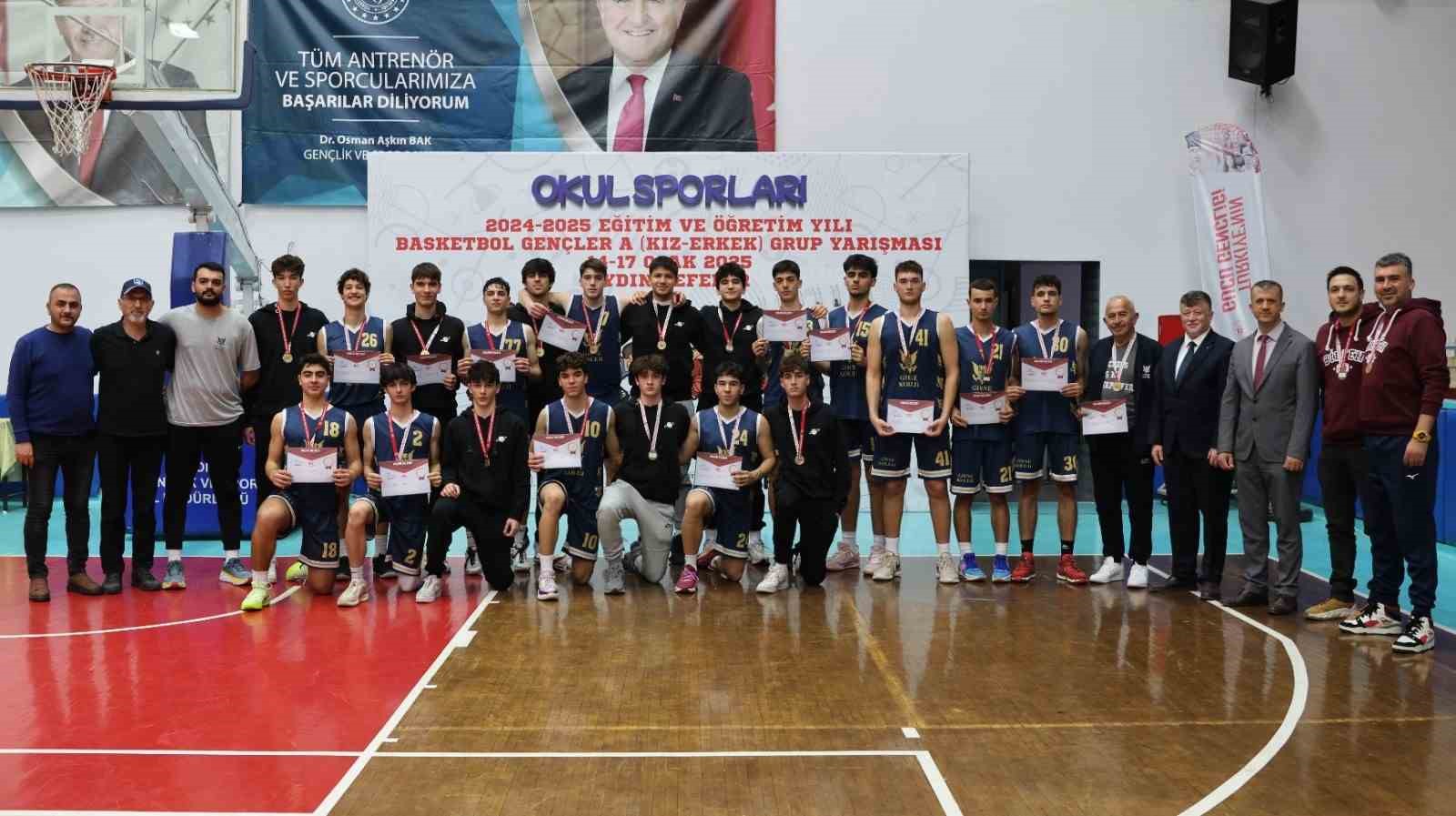 Okul sporlarının Aydın ayağı tamamlandı
