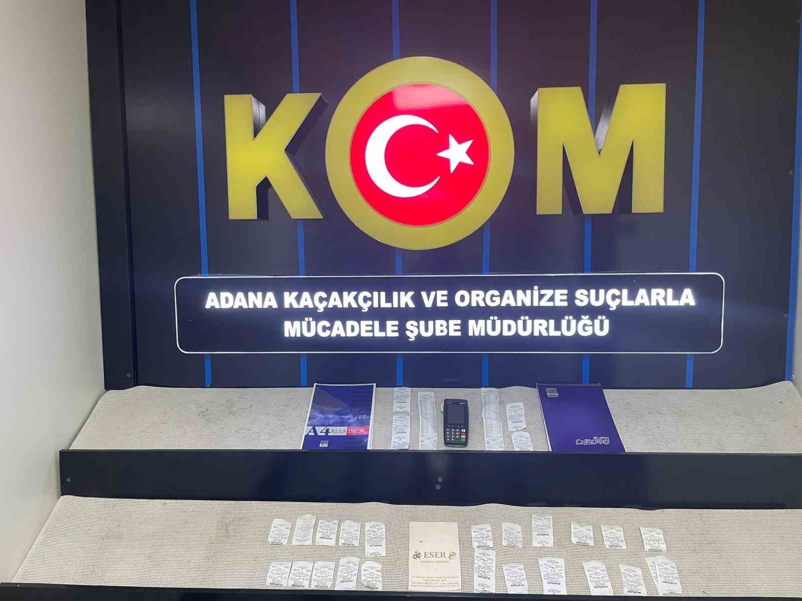 Adana&rsquo;da ka&ccedil;ak&ccedil;ılık operasyonu
