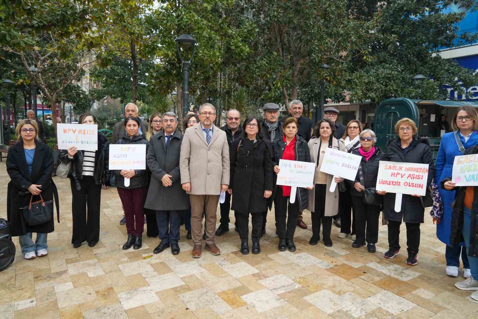 Rahim ağzı kanserine dikkat çekmek için toplandılar