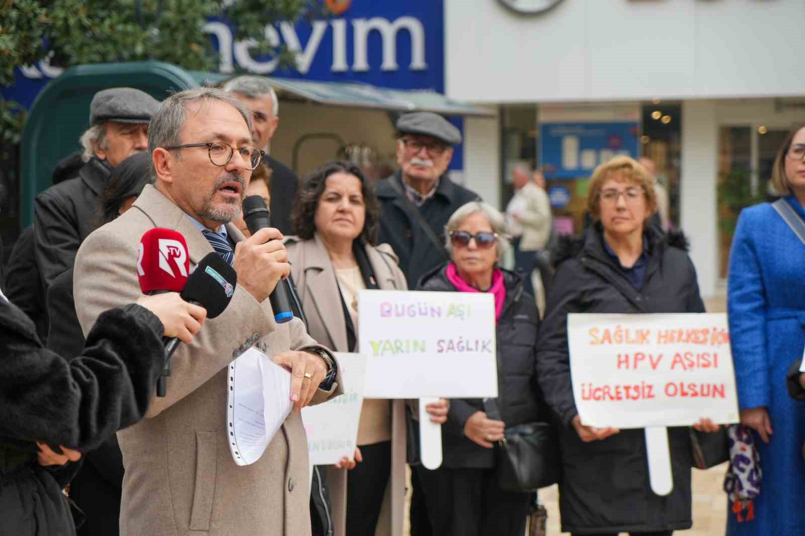 Rahim ağzı kanserine dikkat çekmek için toplandılar
