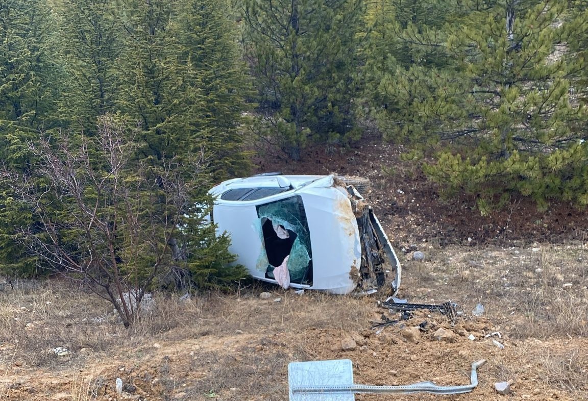 Konya’da trafik kazaları: 3 yaralı