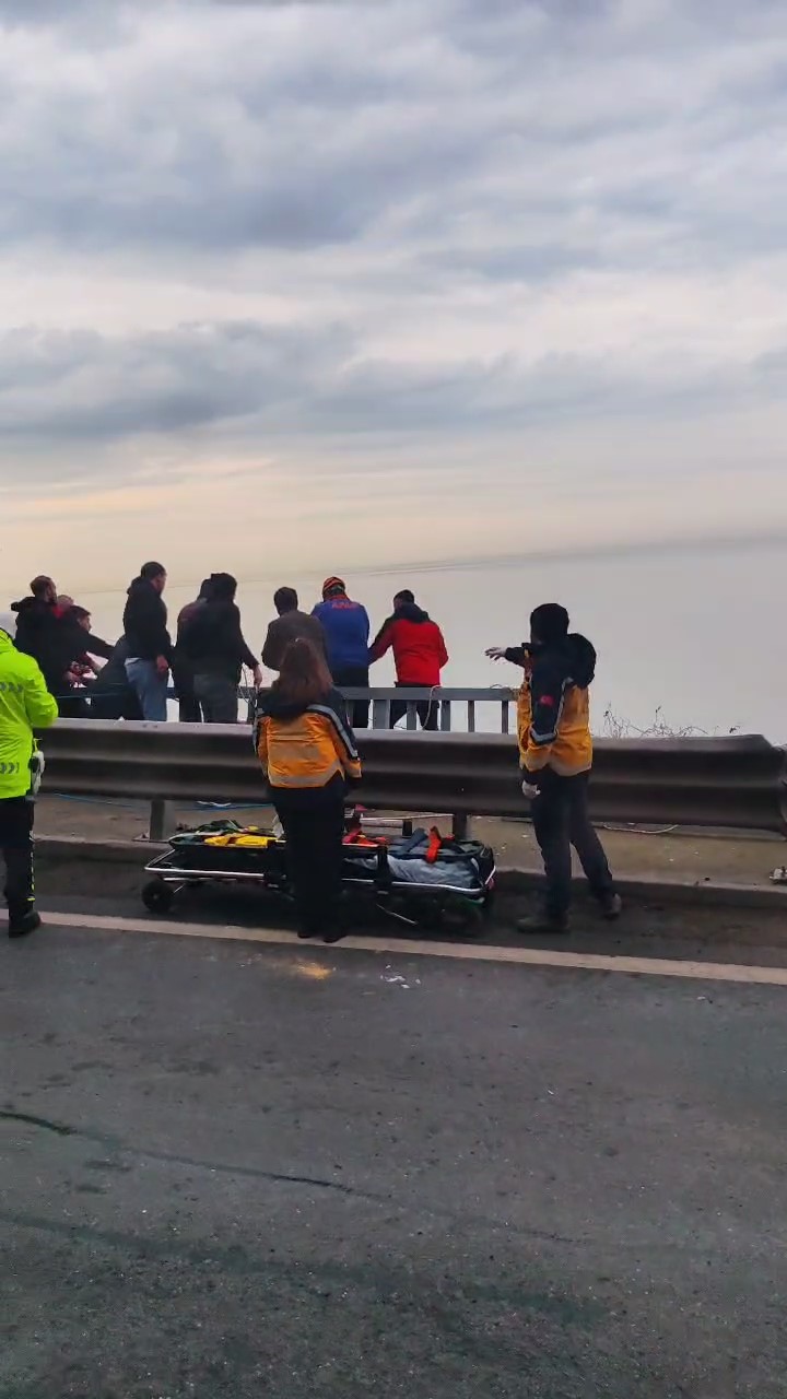 Zonguldak’ta trafik kazasında 2 kişi yaralandı