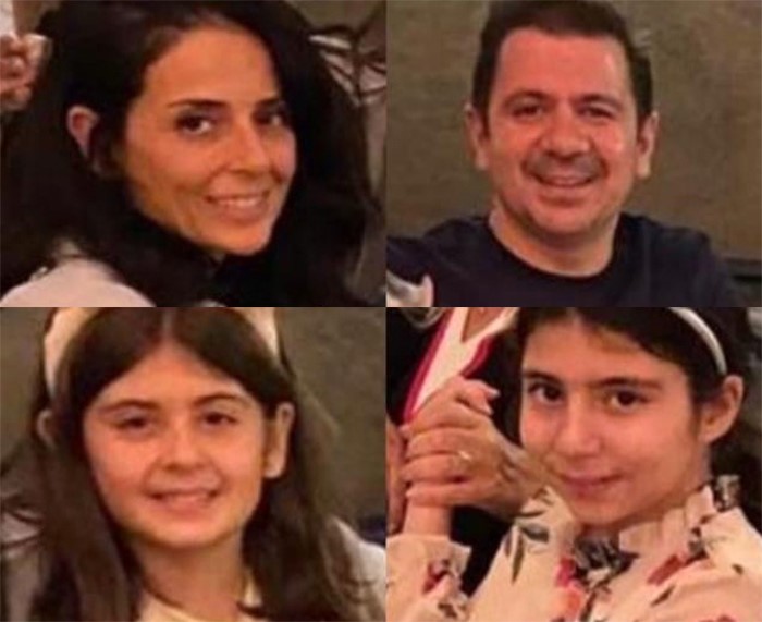 Otel yangınında &ouml;len 4 kişilik Adanalı aile i&ccedil;in taziye &ccedil;adırı kuruldu
