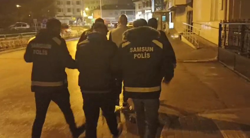 Samsun&rsquo;da uyuşturucuyla yakalanan 2 kişi g&ouml;zaltına alındı
