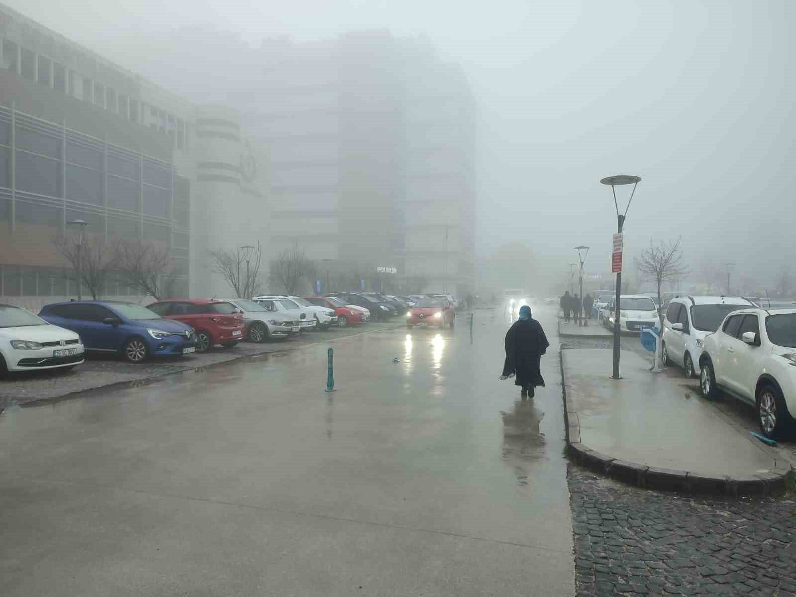 Manisa&rsquo;da yoğun sis etkili oluyor
