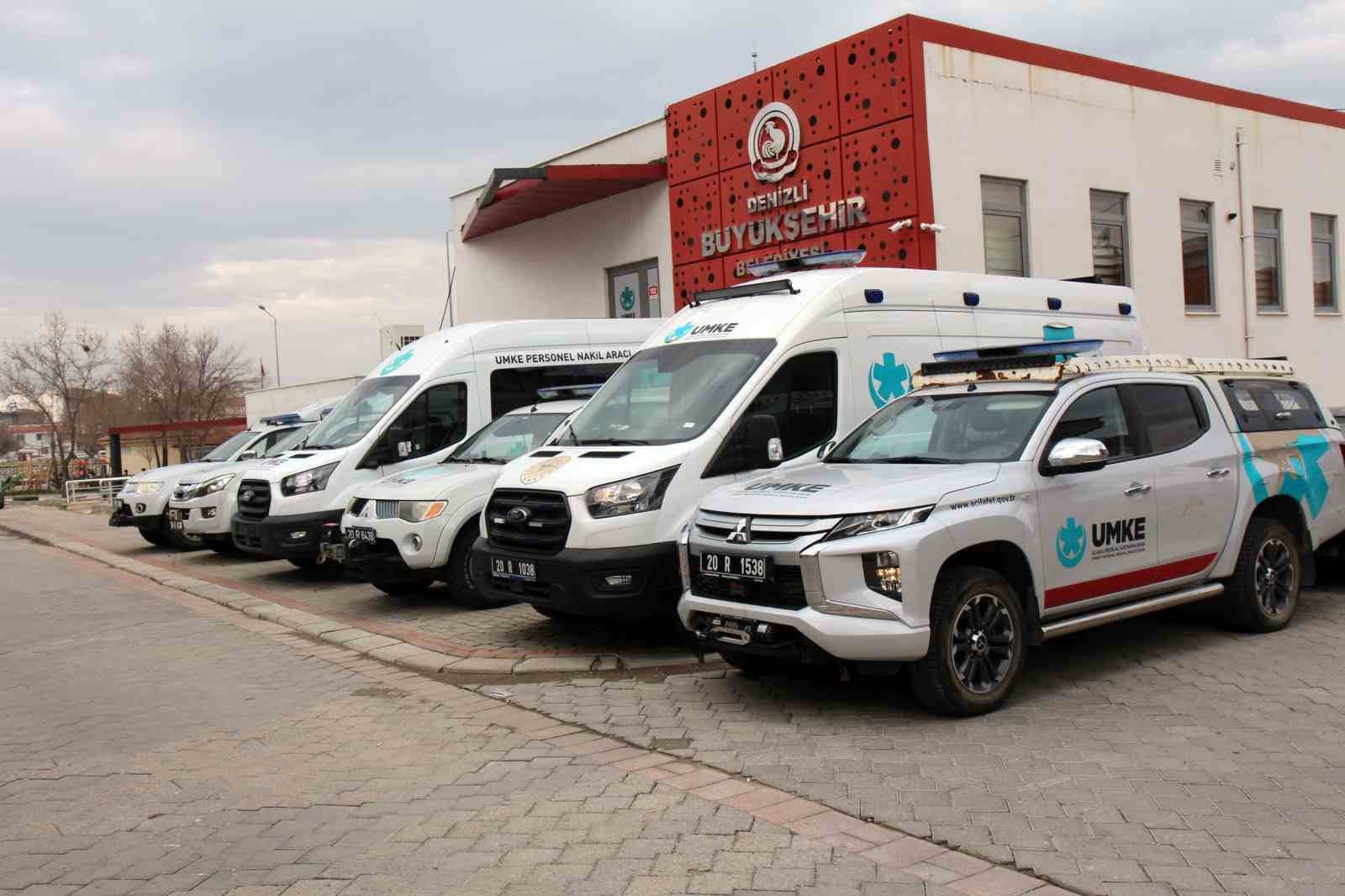 Sağlık Bakanlığı, Denizli UMKE’ye yeni araç tahsis etti